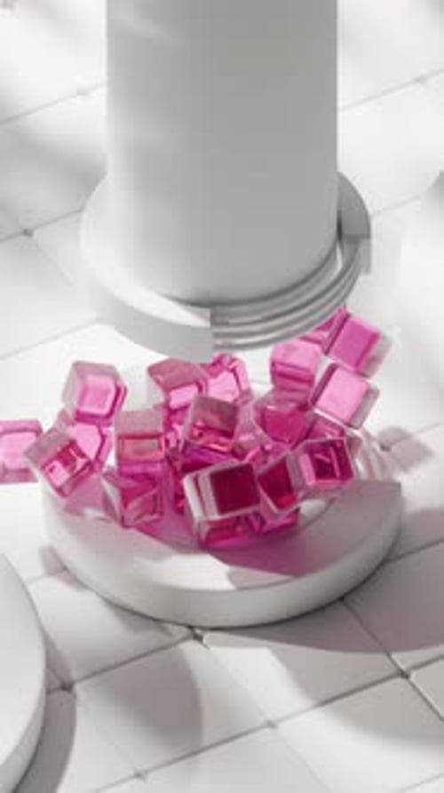 Physics 3D Loop Shapes Animation