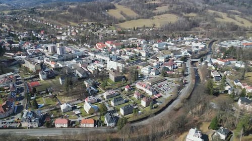 A Small Mountain Town
