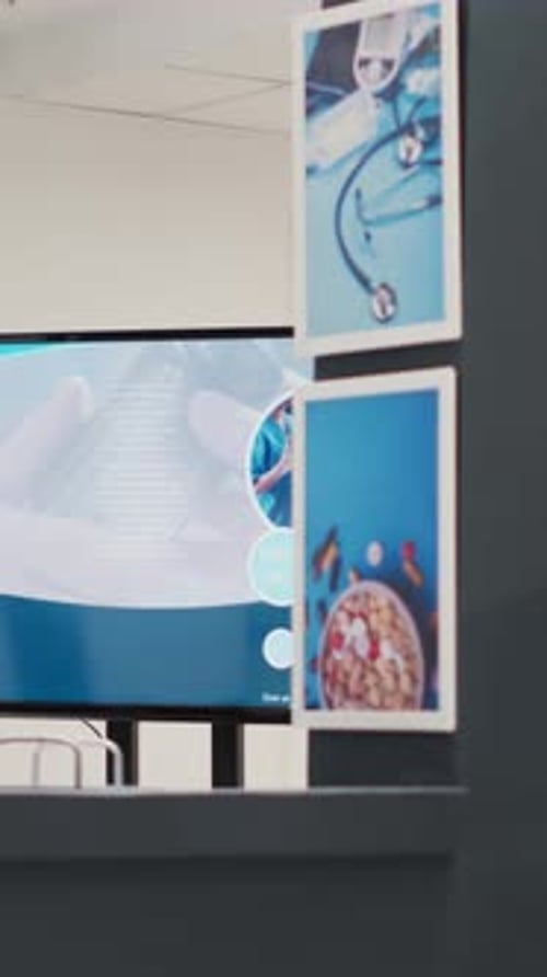 Modern Medical Office Waiting Room Interior