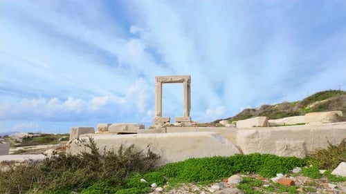 PORTARA, NAXOS TIMELAPSE 4K 60 IMAGES PAR SECONDE