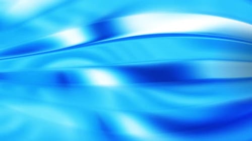 Abstrakte glühende blaue Wellenanimation