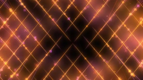 Orange Crossover Diamond Shape Light Barrier Wall Seamless Loop