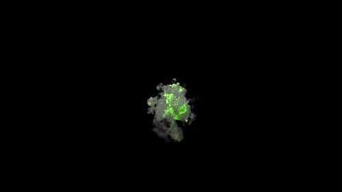 Magic Effect Fire puff Top view 7