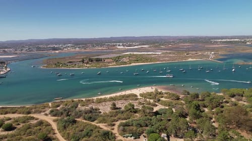 Summer Beach Holiday Aerial View