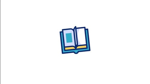 Open Book Animated Icon