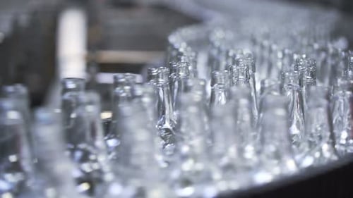 Automated Bottling Conveyor Line