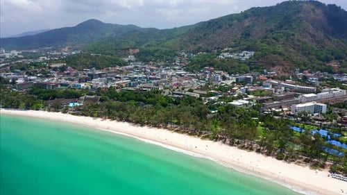 Tropical beaches on Phuket island in Thailand