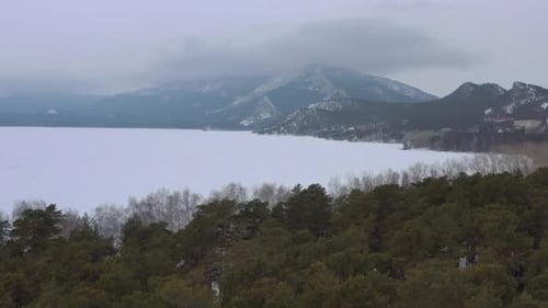 Winter in den Bergen