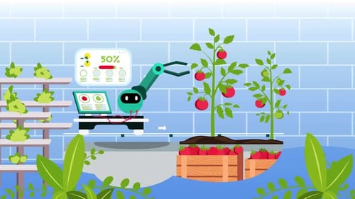 Automatic Vegetable Picking Robot