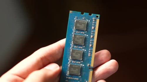 Close Up Ram Chip, Memory Price Concept