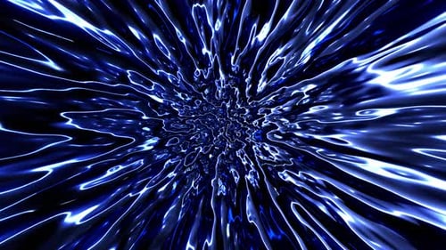 Blue With Grey Vj Loop Seamless Space Background