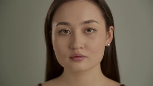 Portrait of a Young Woman with Dark Hair