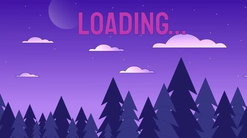 Night in Woods Loader Animation