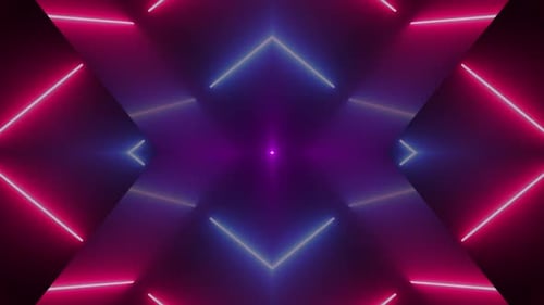 Abstract Shape Neon Light 5