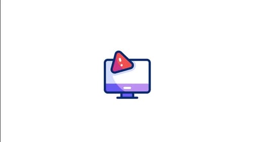 Computeranimiertes Symbol