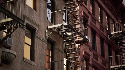 Edificio de Street of New York