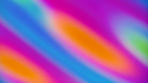 Abstract Fluid Rainbow Color Gradient Motion Background
