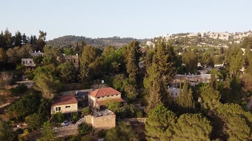 The beautiful hills in Jerusalem