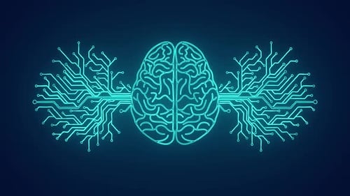 Intelligentes Gehirn der neuen Generation mit künstlicher Intelligenztechnologie