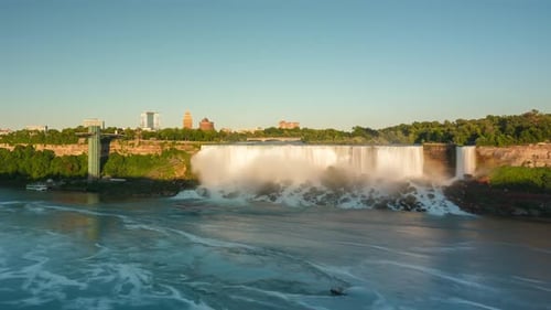 American falls day time-lapse