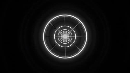 Infinite Geometric Pattern Motion Endless Loop