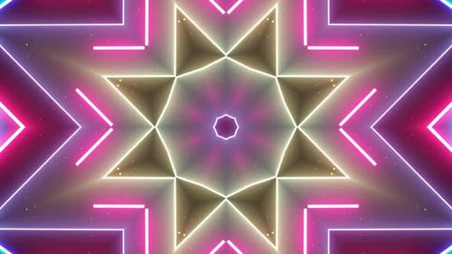 Flowing Chaos Glow Background