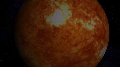 Sun planet animated