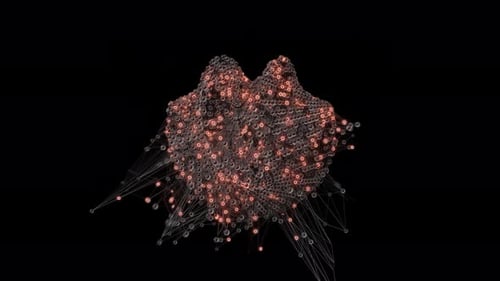 Plexux Grid Loop 3D-Animation
