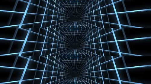 Digital Vortex Glowing Background