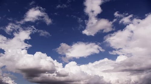 Capturing The Beauty Of Drifting White Clouds