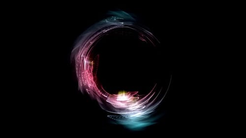 Animation of Liquid Fantasy Shapes with Alpha Channel