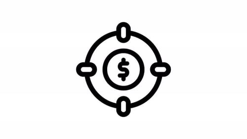 target line icon animation