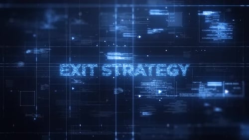 Futuristic Digital Title Reveal Animation