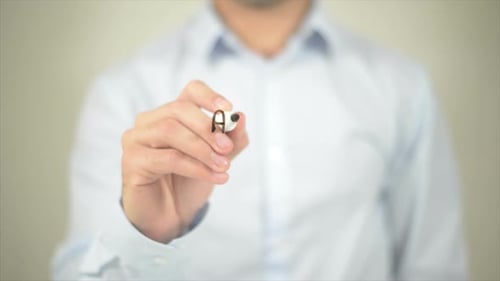 Writing Asset Allocation on Clear Surface