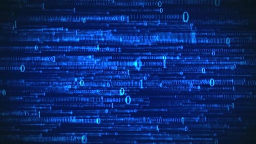 Rolling Data Stream Digital Background