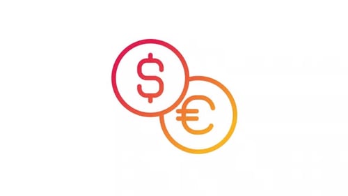 Animated Exchange Gradient Icon