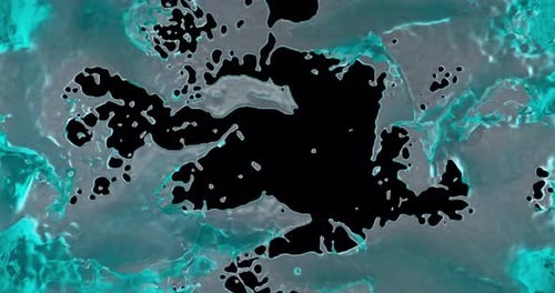 Ocean Liquid Transition Animation