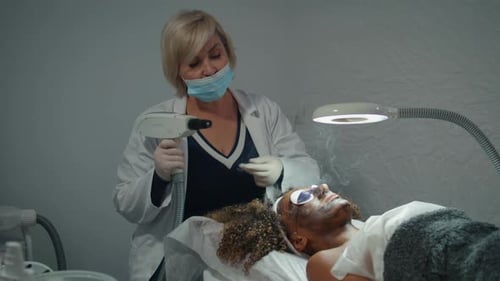 Laser Treatment at a Medical Spa