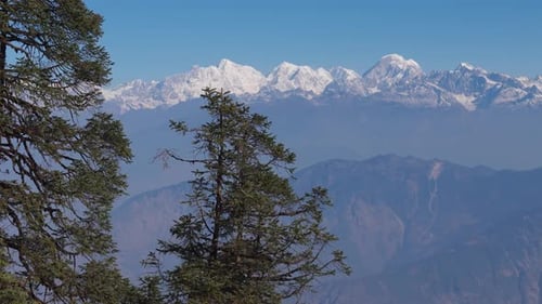 Nepal's Himalayan range.