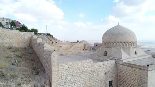 Kasimi̇ye Madressa Mardin and View 4K Drone