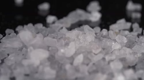 Sea Salt Falling on Glass Floor 2K