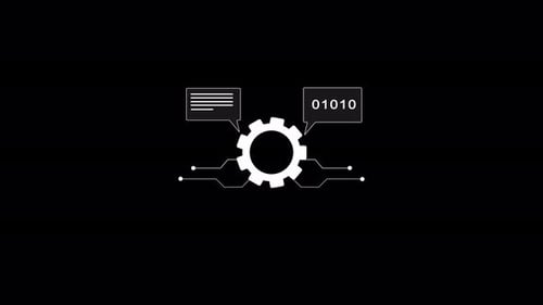 Business, Technology, Internet and network concept. Automation Software Technology Process System. O