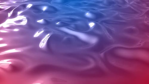 Gradient Wavy Abstract Background Loop