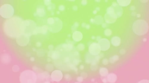 Gentle Abstract Bokeh Lights Background Animation