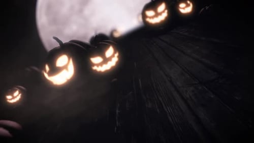 Halloween Night Background