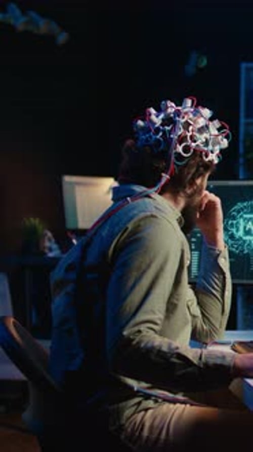 Vertikaler Videoinformatiker entwickelt KI-Experiment und fügt seine Persona in den Cyberspace ein