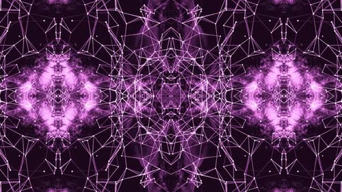 Abstrakter Tunnelhintergrund und Mandala-Design,