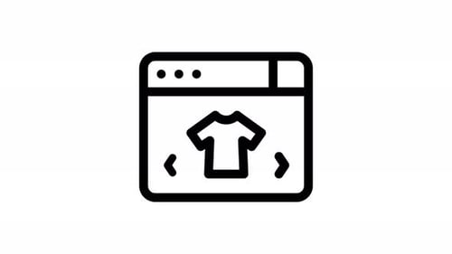 Online-Shop-Line-Icon-Animation