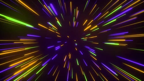 Neon lines zoom looping background motion graphic animation for your videos