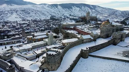 Rabati Castle at the Winter